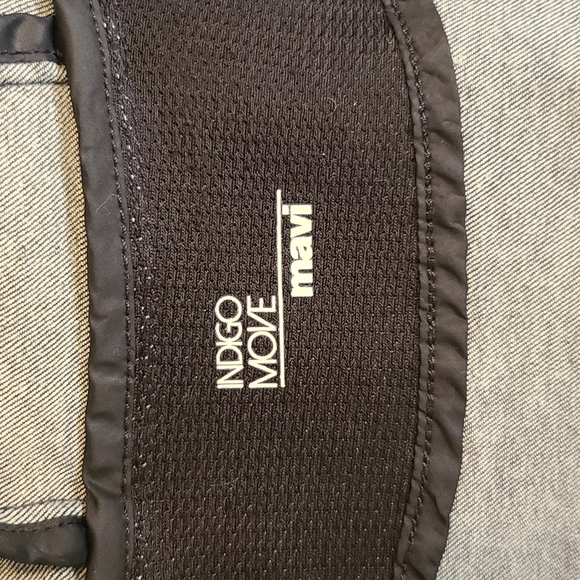 Mavi Indigo Move Women's Denim Hodded Mid-Long Parka Jacket ( Sz S/M) - Picture 4 of 11